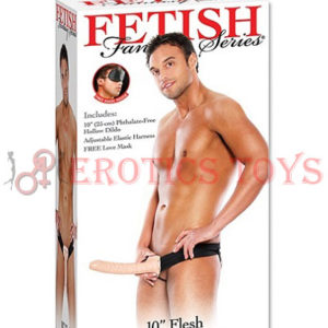 Código:	2598	Fetish Fantasy Series 10" Hollow Strap On - Flesh