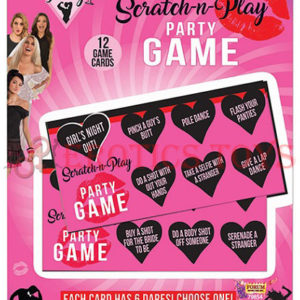 Código:	2783	Bachelorette Party Scratch N Play Party Game