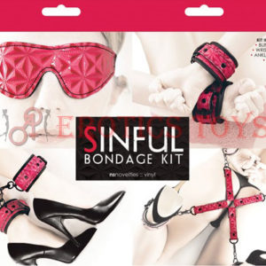Código:	2819	Sinful Bondage Kit - Pink
