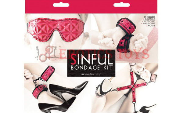 Código:	2819	Sinful Bondage Kit - Pink