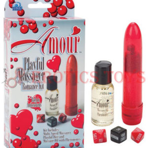Código:	2830	Amour Playful Massager Romance Kit