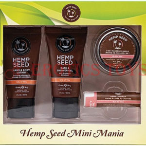 Código:	2833	Earthly Body Hemp Seed Mini Mania Kit - Isle of You