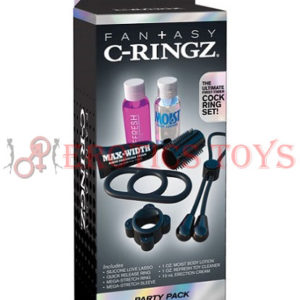 Código:	2844	Fantasy C Ringz Party Pack - Black