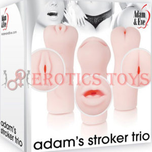 Código:	2845	Adam & Eve Adam's Stroker Trio - Flesh