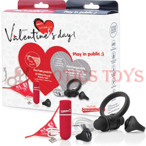 Código:	2850	Screaming O 2020 Valentine Combo Panty/Ring - Unit of 2