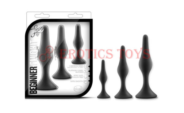 Código:	2860	Blush Luxe Beginner Plug Kit - Black