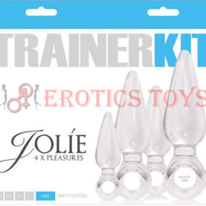 Código:	2863	Jolie Trainer Kit Anal Plugs - Clear