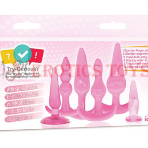Código:	2868	Try-Curious Anal Plug Kit - Pink