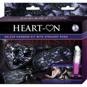 Código:	2884	Heart-On Deluxe Harness Kit w/Straight Dong - Purple