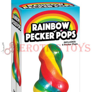 Código:	3017	Rainbow Pecker Pops Pack - Pack of 6