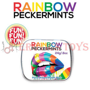 Código:	3019	Rainbow Pecker Shape Candies in Tin-Carded