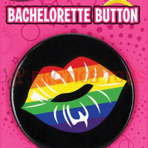 Código:	3039	Button - Rainbow Lips 3"
