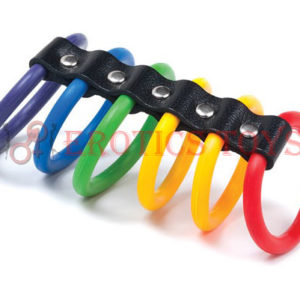 Código:	3084	KinkLab Stockroom 6 Gates of Pride Cockrings - Bulk