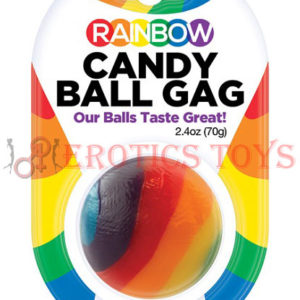 Código:	3085	Rainbow Candy Ball Gag - Strawberry