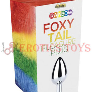 Código:	3089	Rainbow Foxy Tail Butt Plug