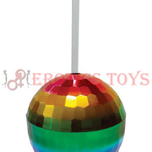 Código:	3009	Rainbow Disco Ball Cup - 12 oz