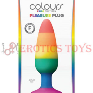 Código:	3091	Colours Pride Edition Pleasure Plug Medium - Rainbow