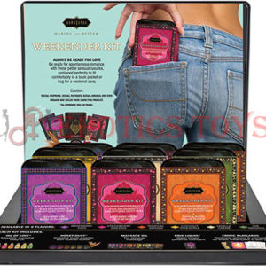 Código:	3215	Kama Sutra The Weekender Kit Display - Display of 12