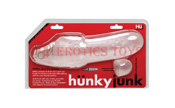 Código:	3414	Hunky Junk Swell Adjust Fit Cocksheath - Ice