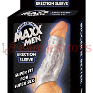 Código:	3418	Maxx Men Erection Sleeve - Clear