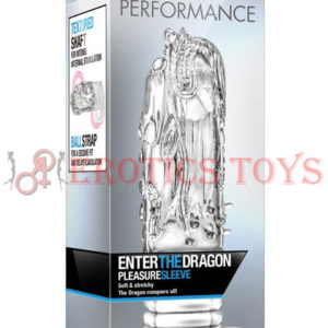 Código:	3404	Blush Performance Enter the Dragon Penis Sleeve - Clear