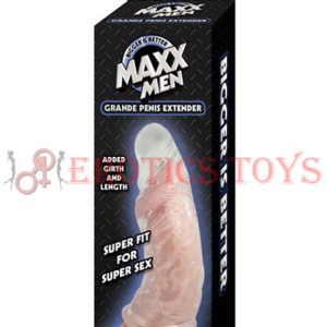 Código:	3457	Maxx Men Grand Penis Sleeve - Clear