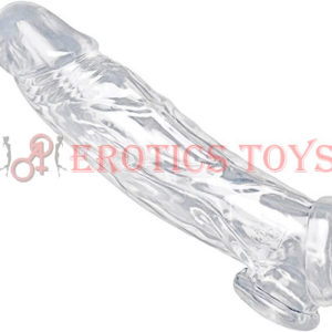 Código:	3464	Size Matters Realistic Penis Enhancer and Ball Stretcher - Clear