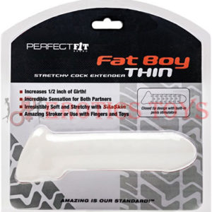 Código:	3478	Perfect Fit Fat Boy Extender Thin - Clear