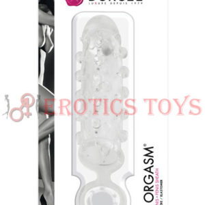 Código:	3408	Dorcel Mr Orgasm Penis Sheath - Clear