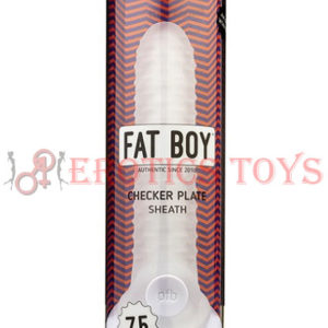 Código:	3487	Perfect Fit Fat Boy 7.5" Checker Plate Sheath- Clear