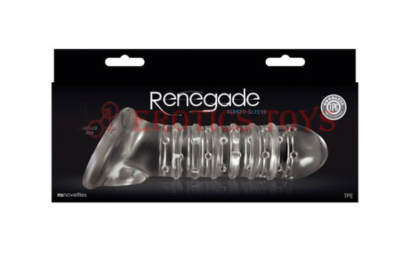 Código:	3409	Renegade Ribbed Sleeve - Clear