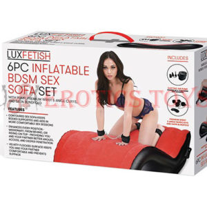 Código:	3518	Lux Fetish 6 pc Inflatable BDSM Sex Sofa Set
