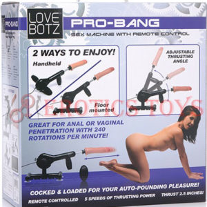 Código:	3535	LoveBotz Pro-Bang Sex Machine w/Remote Control