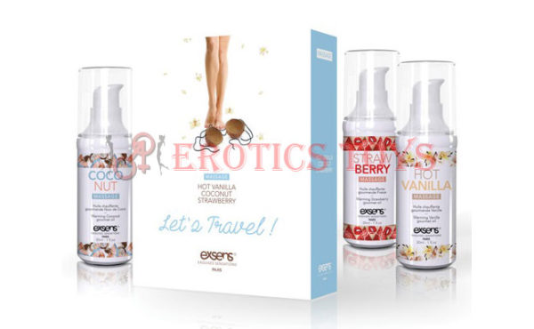 Código:	3648	EXSENS of Paris Let's Travel Massage Oil Set
