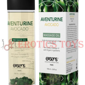 Código:	3651	EXSENS of Paris Organic Massage Oil w/Stones - Aventurine Avocado