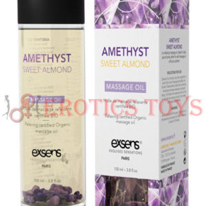 Código:	3652	EXSENS of Paris Organic Massage Oil w/Stones - Amethyst Sweet Almond