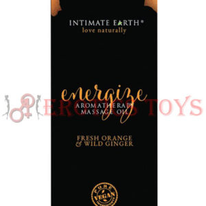 Código:	3678	Intimate Earth Energize Massage Oil Foil - 30ml Orange & Wild Ginger