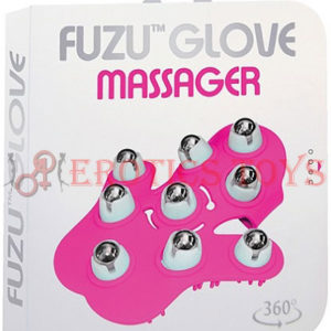 Código:	3697	Fuzu Glove Massager - Neon Pink