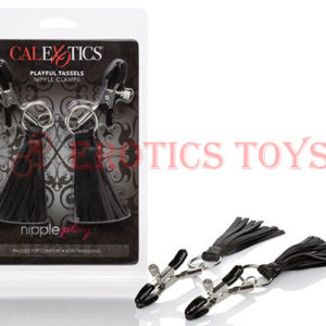 Código:	4110	Nipple Play Playful Tassels Nipple Clamps - Black