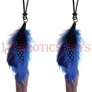 Código:	4112	Bijoux de Nip Colored Feather w/Black Wide Tweezer Clamp