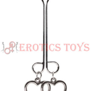 Código:	4117	Bijoux de Nip Clit Clamp Double Loop w/Heart Charms