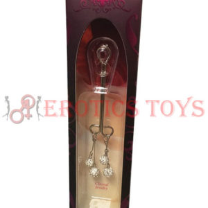 Código:	4118	Bijoux de Nip Clit Clamp Double Loop w/Large Sparkle Ball