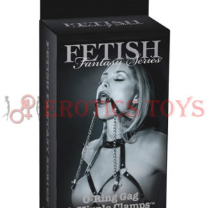 Código:	4131	Fetish Fantasy Limited Edition O-Ring Gag & Nipple Clamps