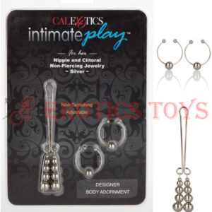 Código:	4141	Intimate Play Nipple & Clitoral Body Jewelry - Silver