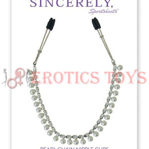 Código:	4149	Sincerely Pearl Chain Nipple Clips