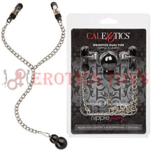Código:	4159	Nipple Play Weighted Dual Tier Nipple Clamps