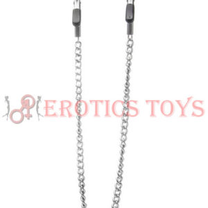 Código:	4165	Shots Ouch Adjustable Nipple Clamps w/Chain - Metal