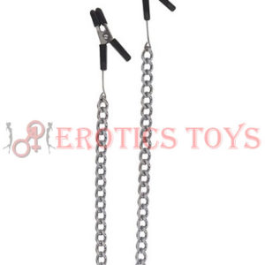 Código:	4175	Spartacus Cable Nipple Clamps w/Silver Chain