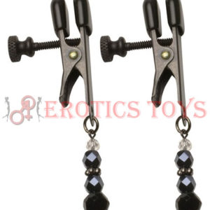 Código:	4178	Spartacus Black Beaded Nipple Clamps