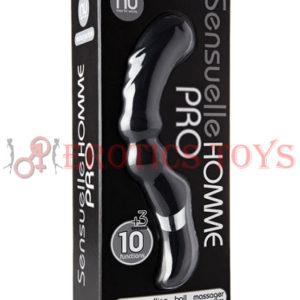 Código:	4317	Sensuelle Homme Rechargeable Prostate Massager - Black